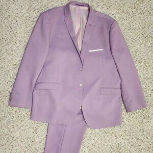 men's lilac suit 54R Emmanuel Italy